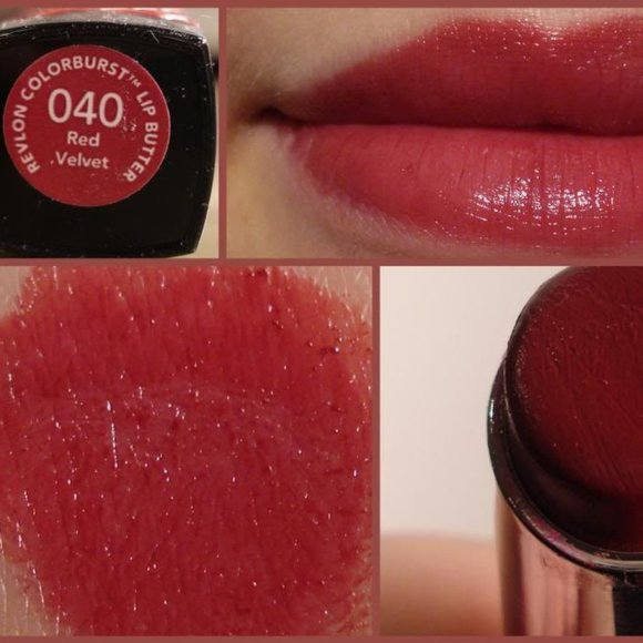 Red Velvet 040 REVLON Colorburst Lip Butter - Picture 2 of 9